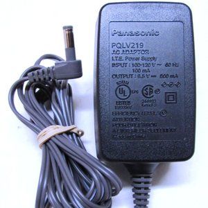 Original Panasonic PQLV219 Wall Charger Supply Adapter 6.5V for Cordless Phones